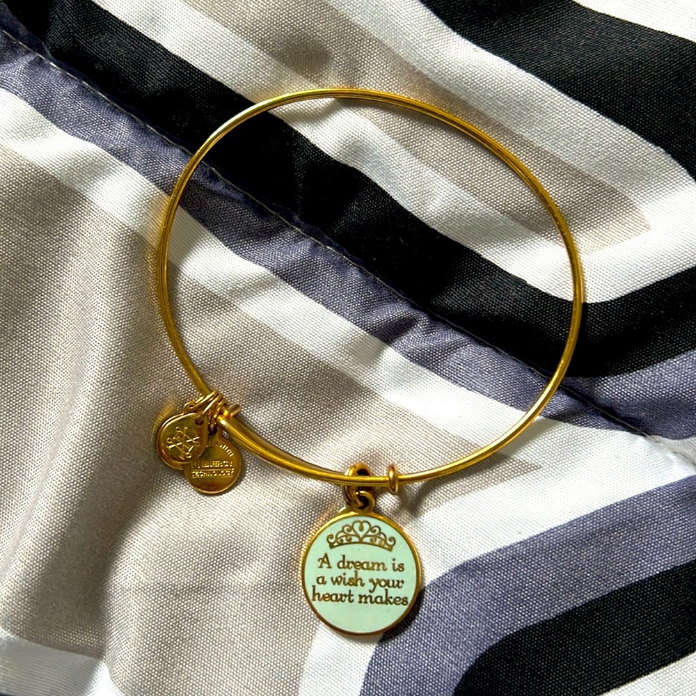 “A dream is a wish your heart makes” bracelet